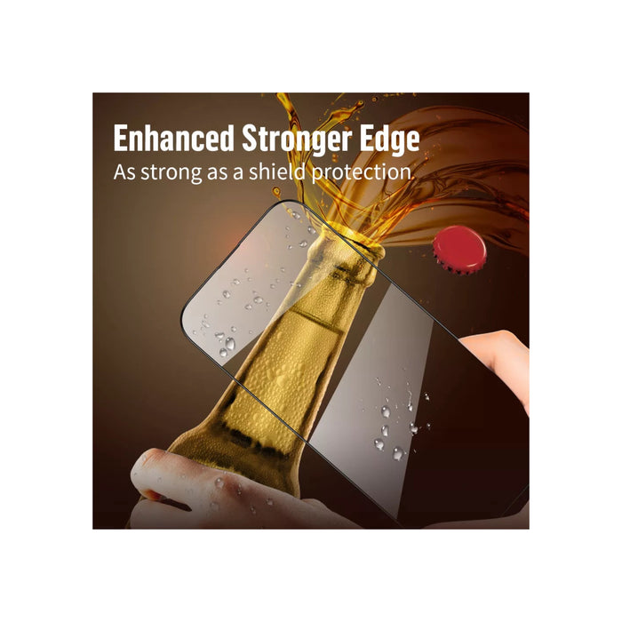 BLUEO Tempered Glass iPhone 13 Pro, anti-fingerprint, scratch-resistant, TaMiMi Projects Qatar.