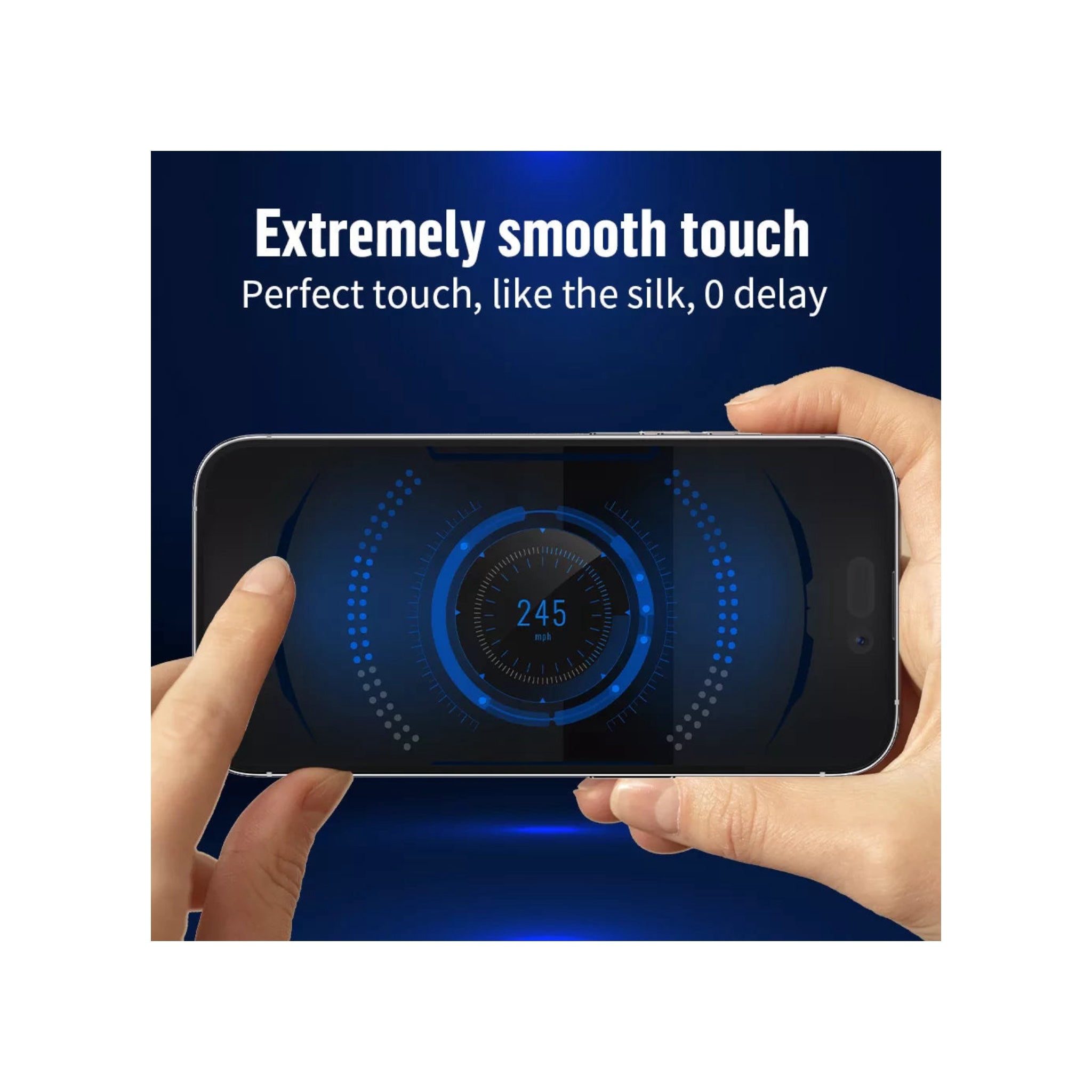 BLUEO Screen Protector for iPhone 13 Pro | 13 | 14 - Clear BLUEO Screen Protector for iPhone 13 Pro | 13 | 14 - Clear