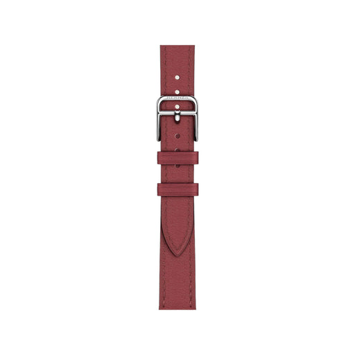 The Hermès Single Tour band fits any stainless steel Apple Watch case for 38/40/41/42 mm cases. Available in Qatar at TaMiMi Projects.