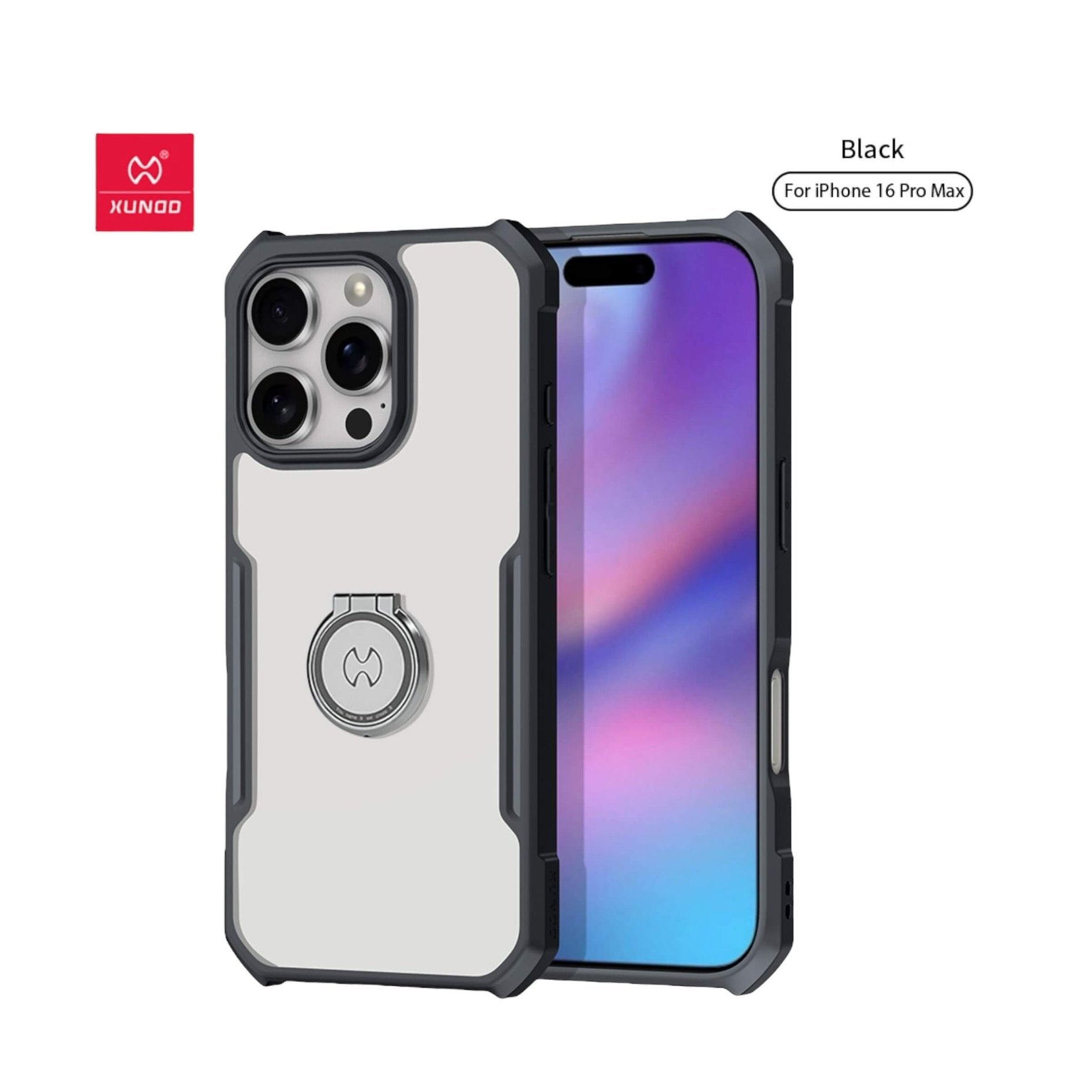 Xundd Case For iPhone 16 Pro max - Ring Xundd Case For iPhone 16 Pro max - Ring