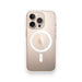 Apple clear case for iPhone 16 Pro, MagSafe compatible, effective protection, sleek design, at TaMiMi Projects in Qatar.