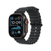 Apple Watch Ultra 2 GPS + Cellular 49mm Titanium with Black Ocean Band, advanced health features. TaMiMi Projects in Qatar.