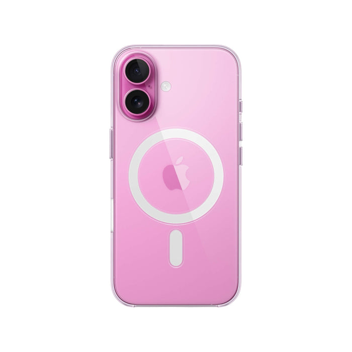 iPhone 16 Clear Case with MagSafe, thin, light, scratch-resistant, and Camera Control compatible – TaMiMi Projects, Qatar.