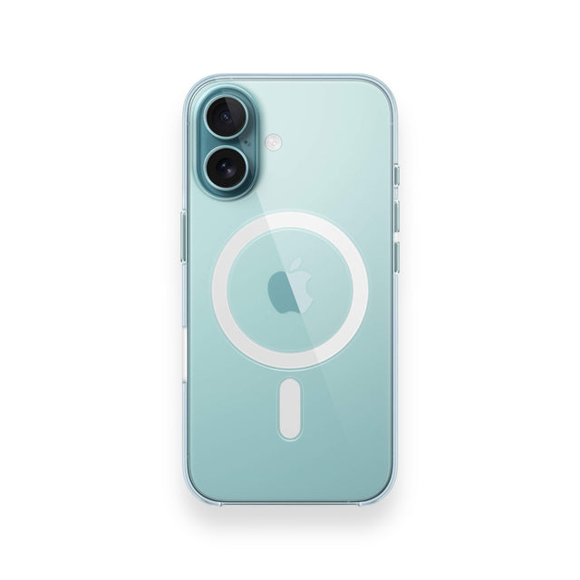 iPhone 16 Clear Case with MagSafe, thin, light, scratch-resistant, and Camera Control compatible – TaMiMi Projects, Qatar.