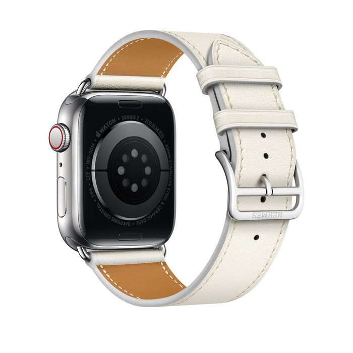 Get Hermès Hermès Apple Watch Band 45mm - Blanc Single Tour in Qatar from TaMiMi Projects