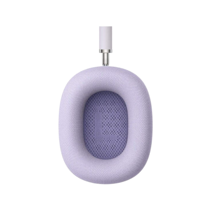 AirPods Max in Purple color with noise cancellation, spatial audio, dynamic head tracking, available at TaMiMi Projects in Qatar.