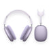 AirPods Max in Purple color with noise cancellation, spatial audio, dynamic head tracking, available at TaMiMi Projects in Qatar.