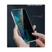 Screen Protector for iPhone 14 Pro Max by Green, privacy feature, protected from scratches, available at TaMiMi Projects in Qatar.