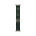 49mm Dark Green Alpine Loop with Natural Titanium Finish, durable, lightweight strap, outdoor, available at TaMiMi Projects in Qatar.