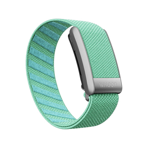 Aqua Mist Whoop SuperKnit Band, designed for all-day comfort and optimal fitness tracking, at TaMiMi Projects in Qatar.