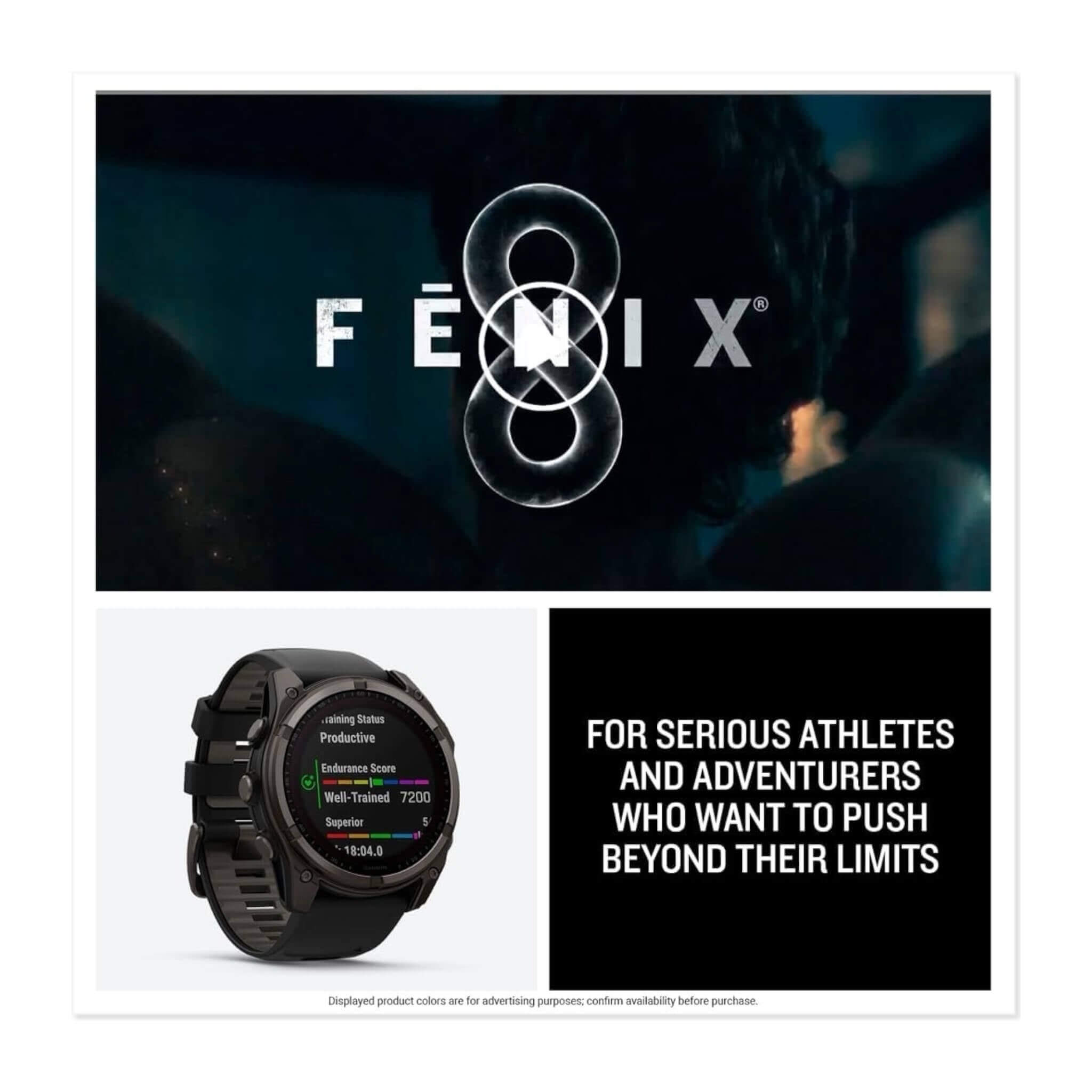 Fēnix® 8 Sapphire Solar Carbon Gray DLC Titanium Black Band - 47mm Fēnix® 8 Sapphire Solar Carbon Gray DLC Titanium Black Band - 47mm