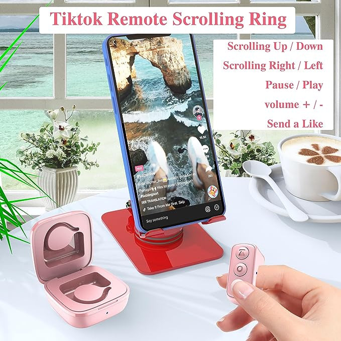 Remote Control Ring Finger Scroller Remote Control Ring Finger Scroller