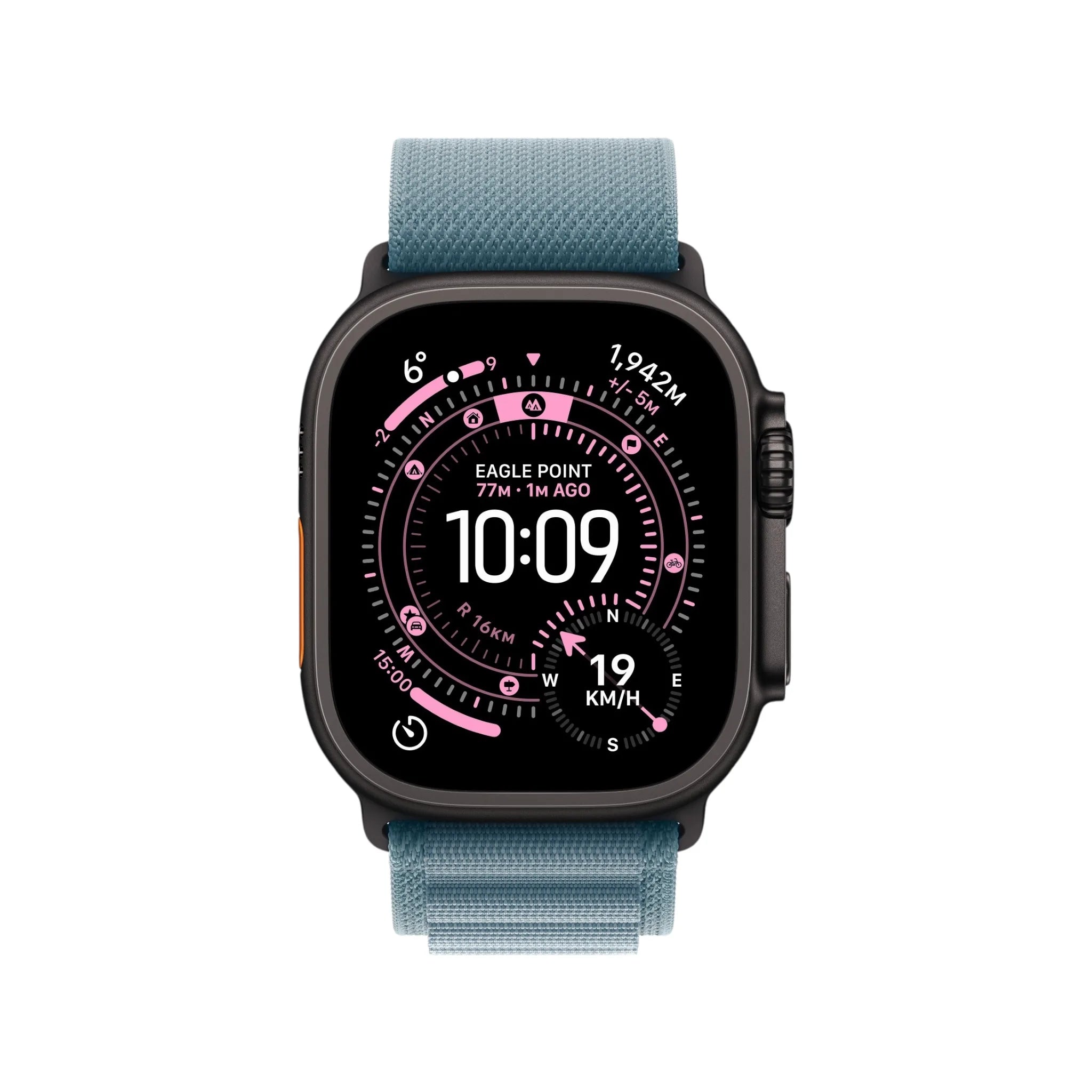 Apple Watch Band - Alpine Loop - 49mm - Light Blue Apple Watch Band - Alpine Loop - 49mm - Light Blue