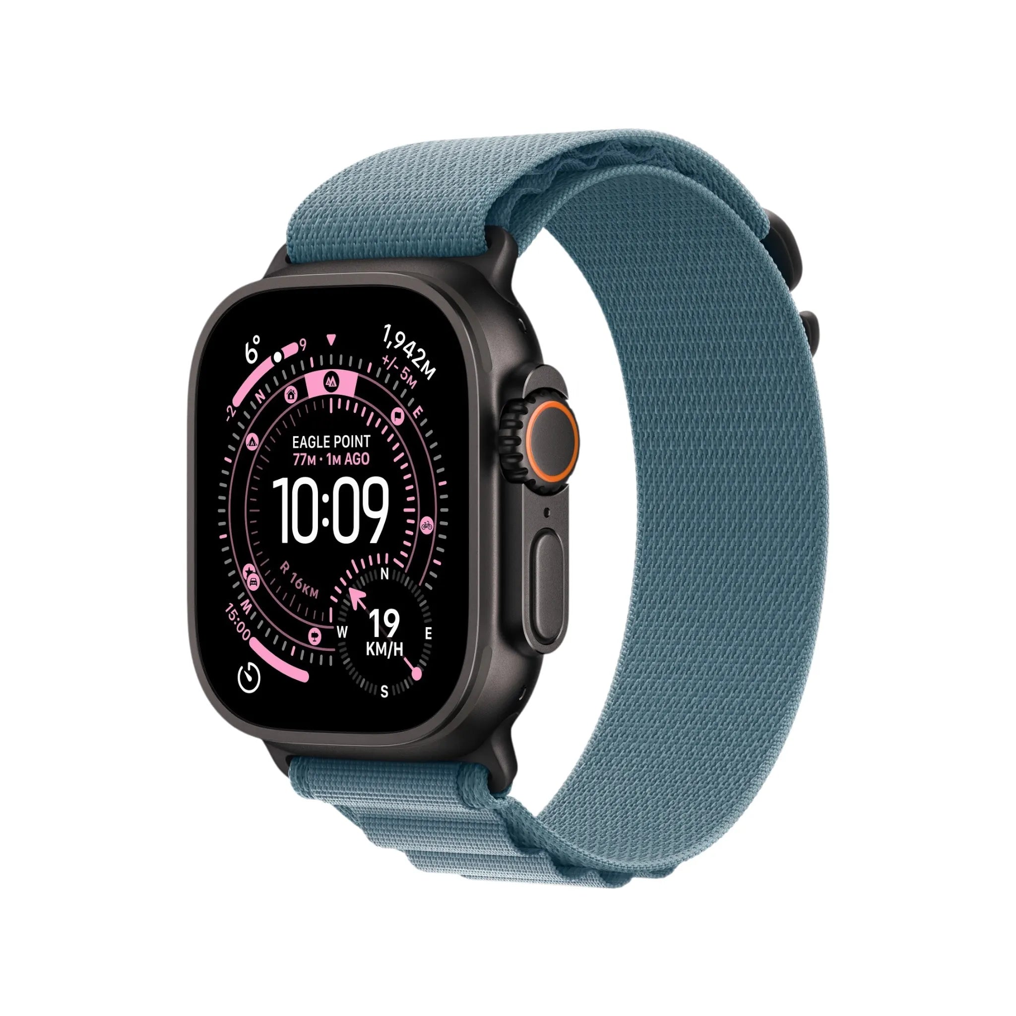 Apple Watch Band - Alpine Loop - 49mm - Light Blue Apple Watch Band - Alpine Loop - 49mm - Light Blue