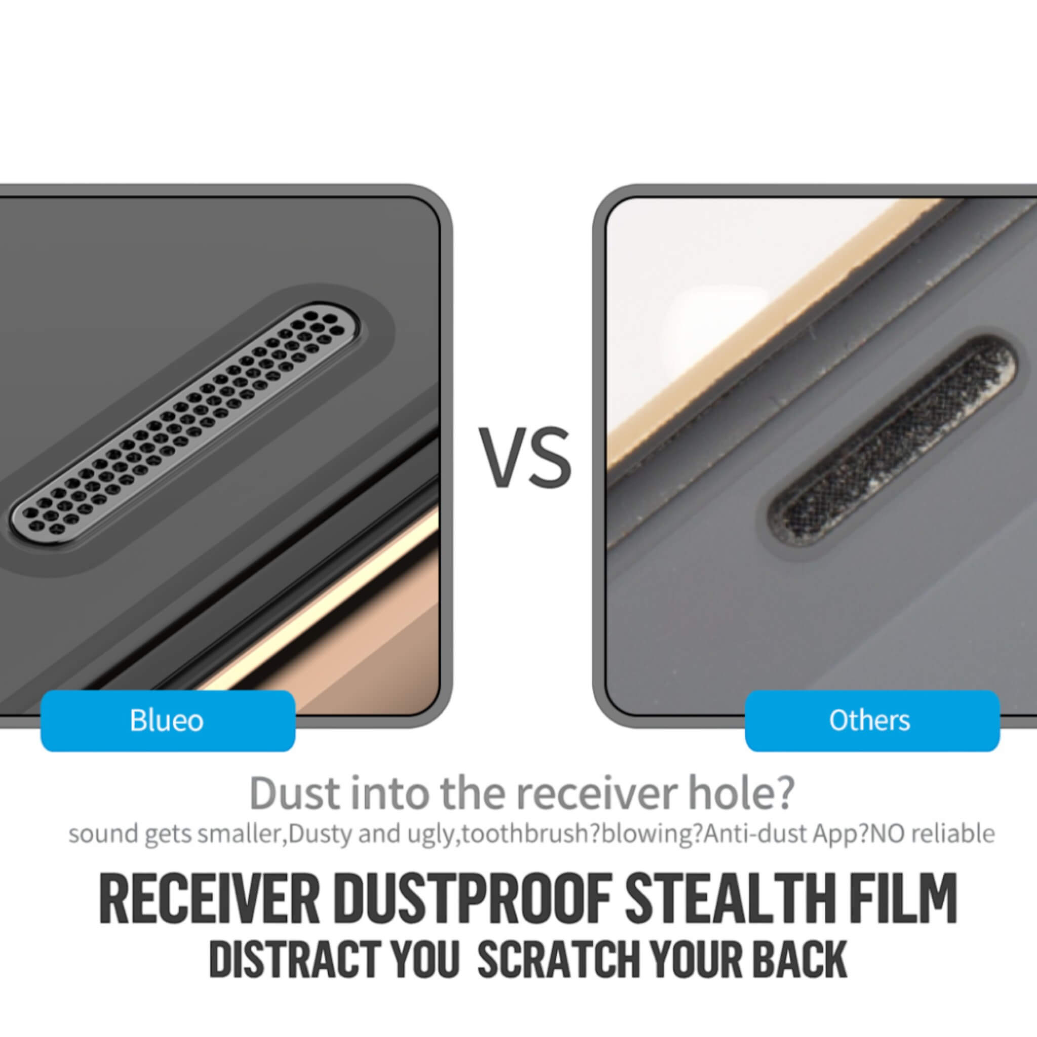 Blueo Dust Proof Screen Protector iPhone 12 Pro Max Blueo Dust Proof Screen Protector iPhone 12 Pro Max