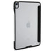 Origami No1 Original Case for iPad Air 11-inch 2024 with a transparent back and 5-way folding cover. Features an Apple Pencil charging slot. Available at TaMiMi Projects in Qatar.