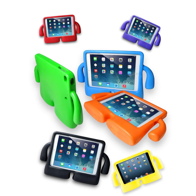Tamimi Projects. Qatar. Heavy-duty iPad 10.2-inch case. 7th, 8th, 9th Gen. Stand. Drop-proof. Double silicone corners. Kid-safe."