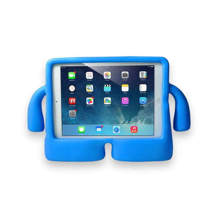 Tamimi Projects. Qatar. Heavy-duty iPad 10.2-inch case. 7th, 8th, 9th Gen. Stand. Drop-proof. Double silicone corners. Kid-safe."