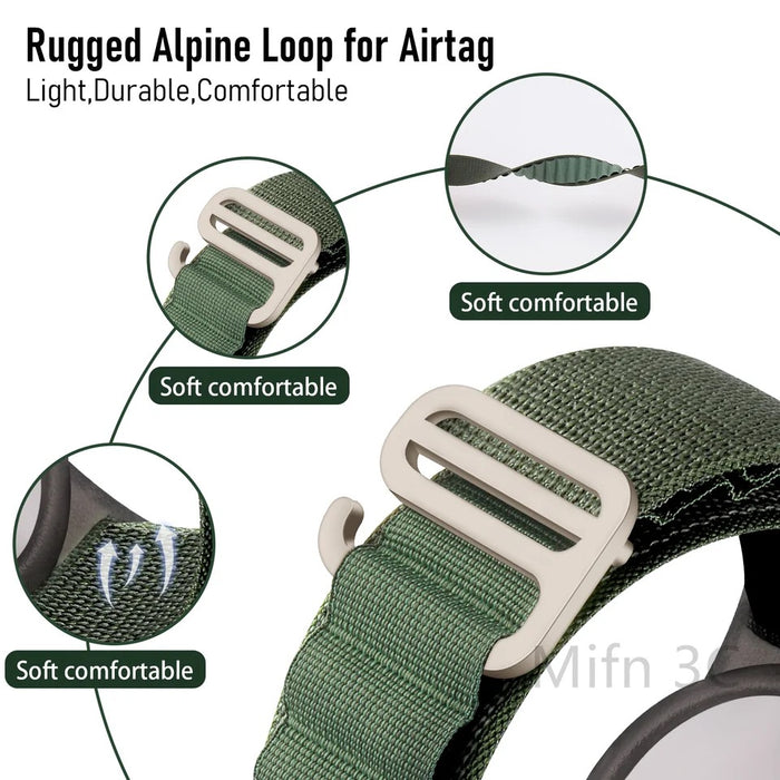AirTag Nylon Strap Wristband