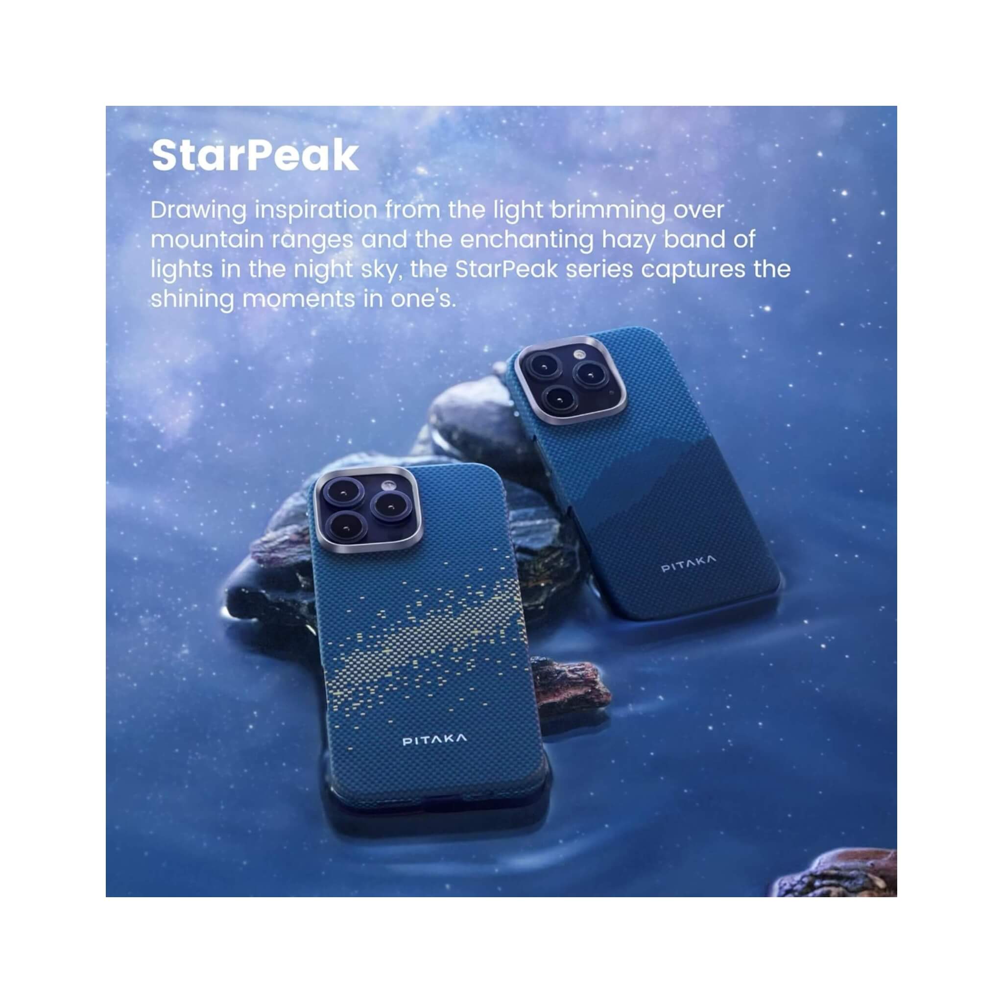 Pitaka Case for iPhone 16 Pro - Milky Way Galaxy Pitaka Case for iPhone 16 Pro - Milky Way Galaxy