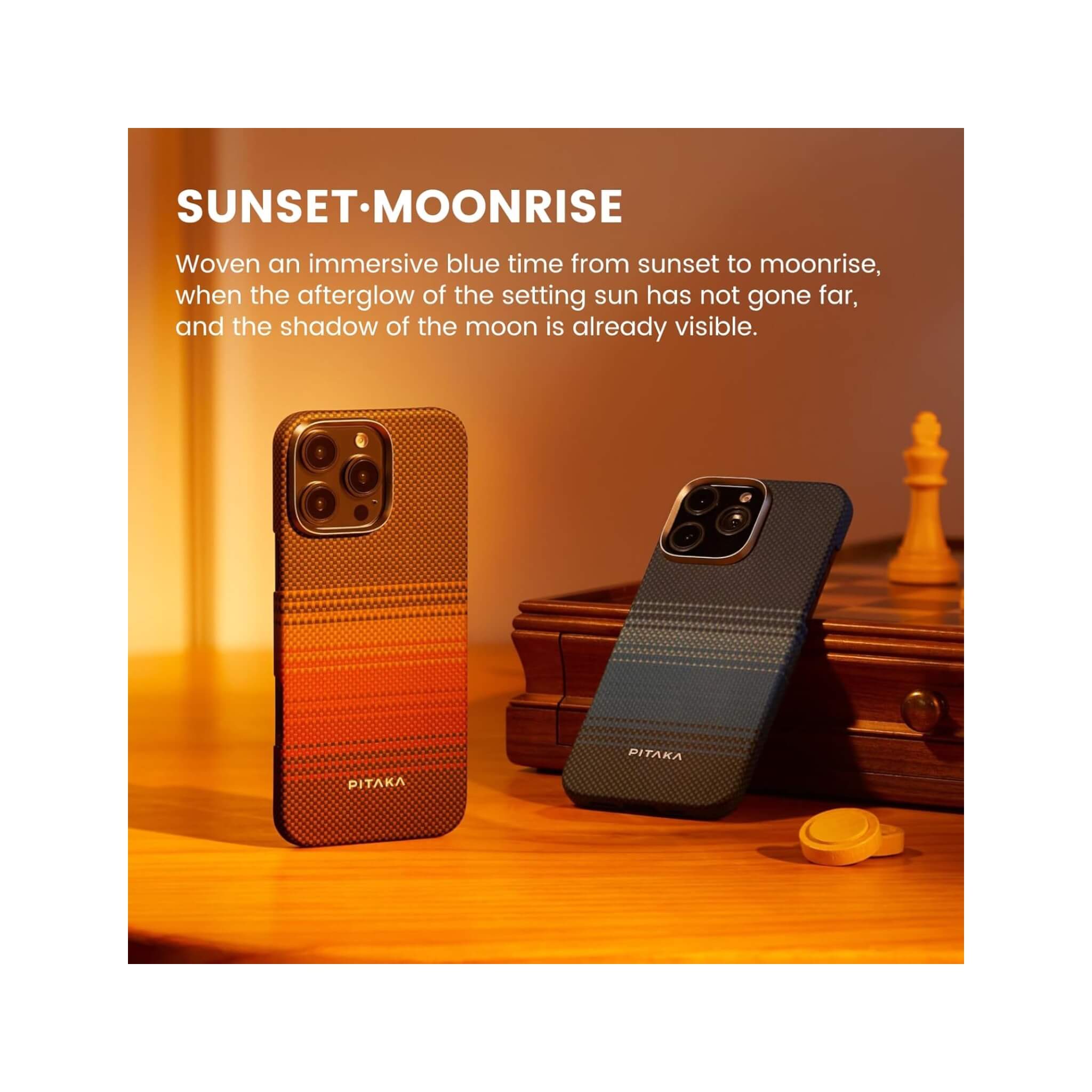 Pitaka Case for iPhone 16 Pro Max - Moonrise Pitaka Case for iPhone 16 Pro Max - Moonrise