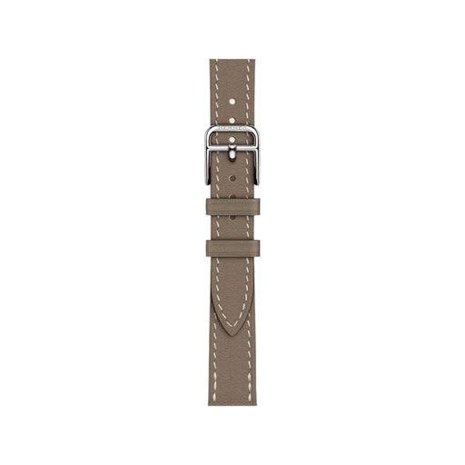 Hermès Single Tour band fits any stainless steel Apple Watch case for 38/40/41/42 mm cases. Available in Qatar at TaMiMi Projects.