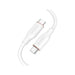 Anker PowerLine III Flow USB-C to USB-C Cable, 3ft/0.9m, white, fast charging. in Qatar at TaMiMi Projects.
