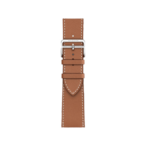 Hermès 41mm Gold Single Tour Apple Watch band, available at TaMiMi Projects in Qatar.