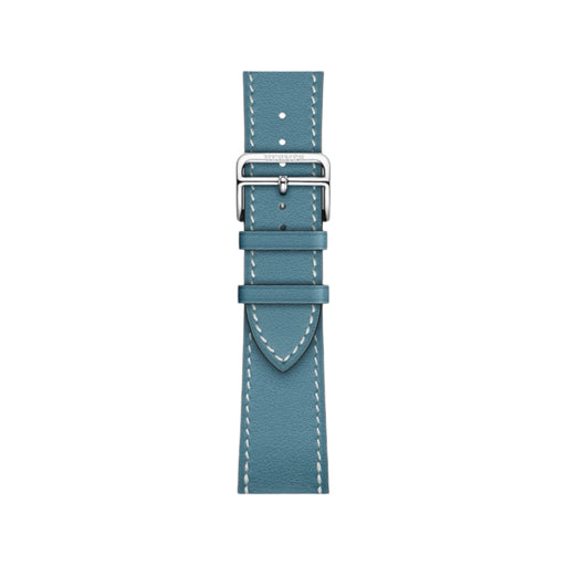 Get Hermès Hermès Apple Watch Band 45mm - Bleu Jean Single Tour in Qatar from TaMiMi Projects