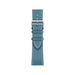 Get Hermès Hermès Apple Watch Band 45mm - Bleu Jean Single Tour in Qatar from TaMiMi Projects