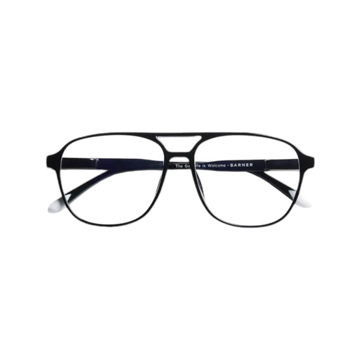 Barner Brad blue light blocking glasses, unisex design for eye protection against screen glare, in Qatar at TaMiMi Projects.