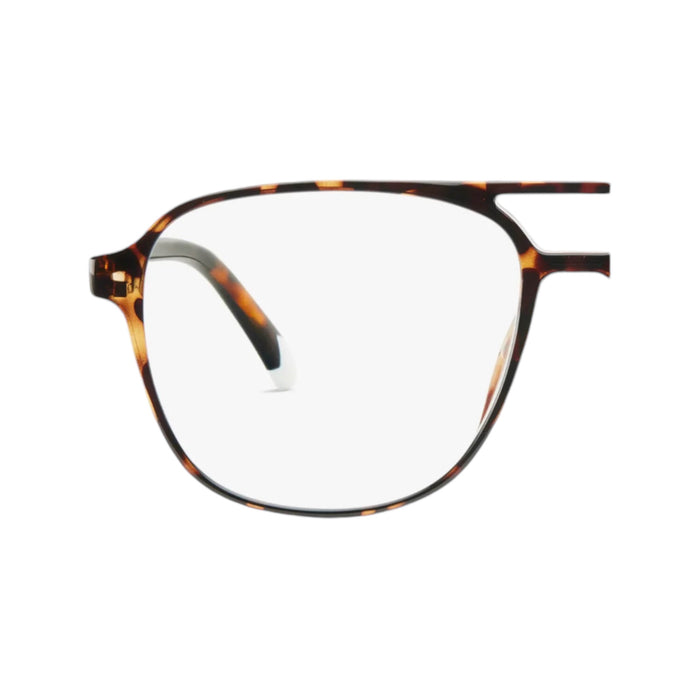 Barner Brad blue light blocking glasses, unisex design for eye protection against screen glare, in Qatar at TaMiMi Projects.