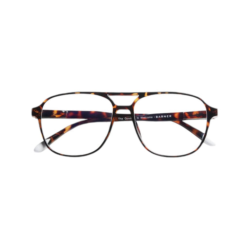 Barner Brad blue light blocking glasses, unisex design for eye protection against screen glare, in Qatar at TaMiMi Projects.