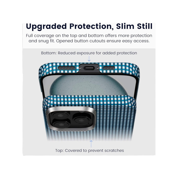 Pitaka case for iPhone 16 Pro Max in Ocean Blue, slim and durable, providing premium protection, in Qatar at TaMiMi Projects