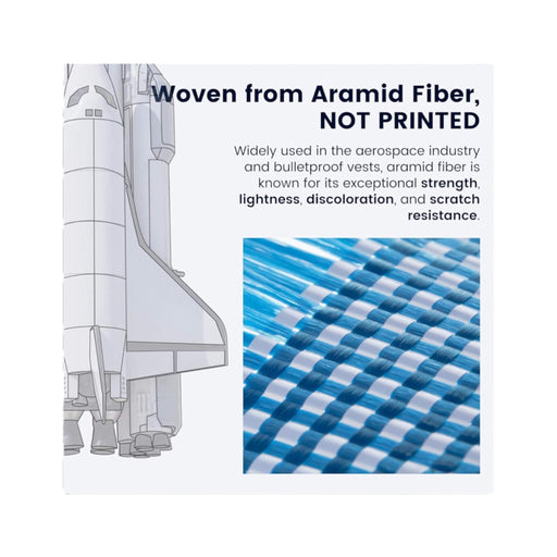 كفر بيتاكا لهاتف آيفون ١٦ برو ماكس باللون الأزرق المحيطي، تصميم نحيف من خيوط الأراميد، متوفر في قطر لدي تميمي بروجكتس