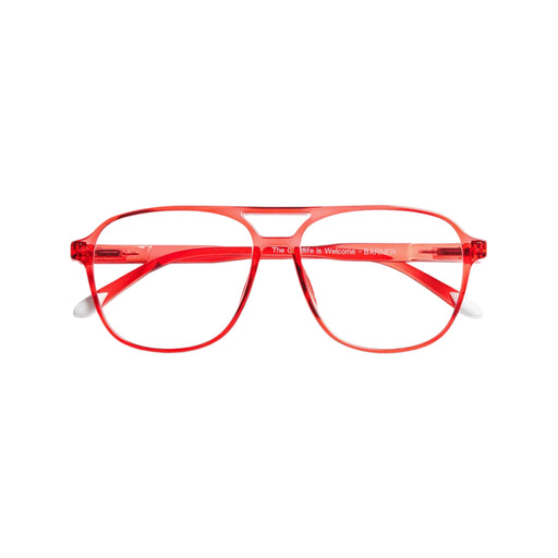 Barner Brad blue light blocking glasses, unisex design for eye protection against screen glare, in Qatar at TaMiMi Projects.