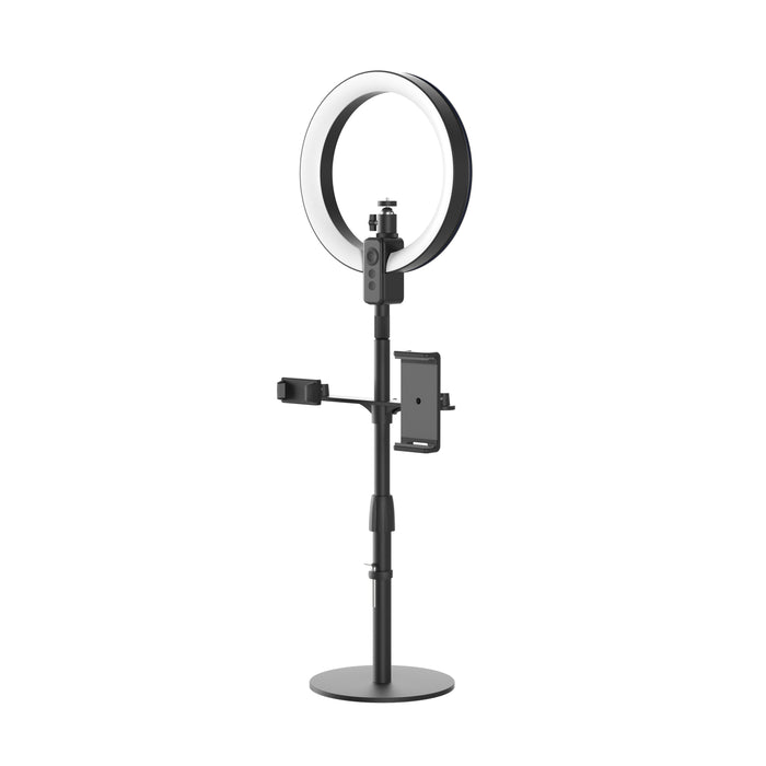 Aluminum Alloy Overhead Live Stand With Ring Light