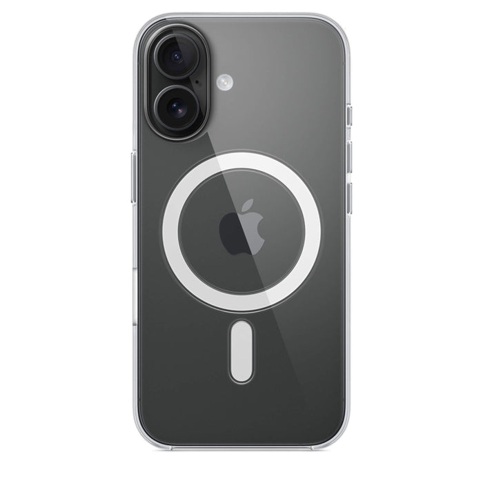 iPhone 16 Clear Case with MagSafe, thin, light, scratch-resistant, and Camera Control compatible – TaMiMi Projects, Qatar.