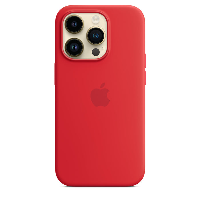 Apple iPhone 14 Pro Silicone Case with MagSafe - Red