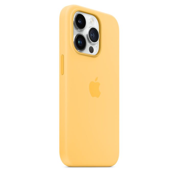 Get Apple Apple iPhone 14 Pro Silicone Case with MagSafe - Sunglow in Qatar from TaMiMi Projects
