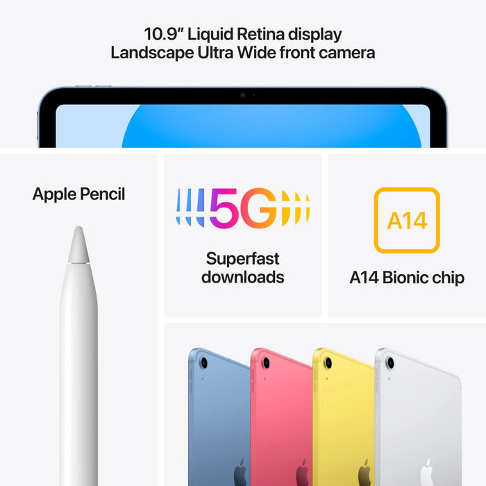 ‫‬iPad (10th Gen) - Explore a sleek and modern design, offering a range of stylish options to suit your taste. Elevate your mobile experience with this powerful and versatile device.