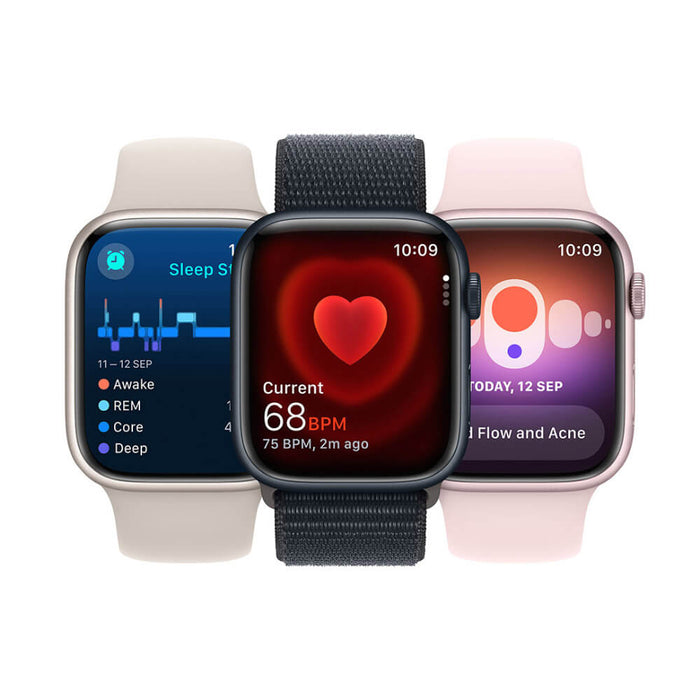 Apple Watch S9 45mm Midnight Aluminium Case with Midnight Sport Loop