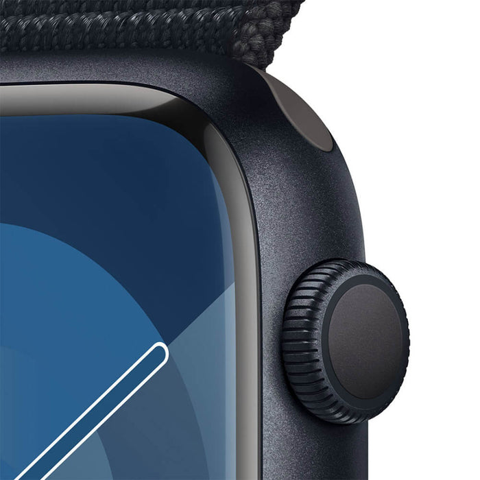 Apple Watch S9 41mm Midnight Aluminium Case with Midnight Sport Loop