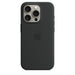 Get Apple Apple iPhone 15 Pro Silicone Case with MagSafe - Black in Qatar from TaMiMi Projects