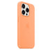 Get Apple Apple iPhone 15 Pro Silicone Case with MagSafe - Orange Sorbet in Qatar from TaMiMi Projects