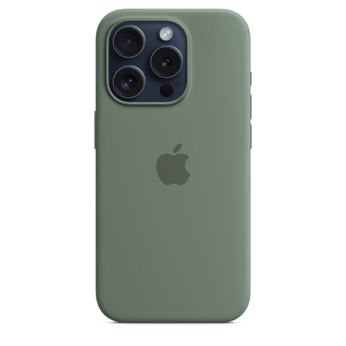 Get Apple Apple iPhone 15 Pro Silicone Case with MagSafe - Cypress in Qatar from TaMiMi Projects