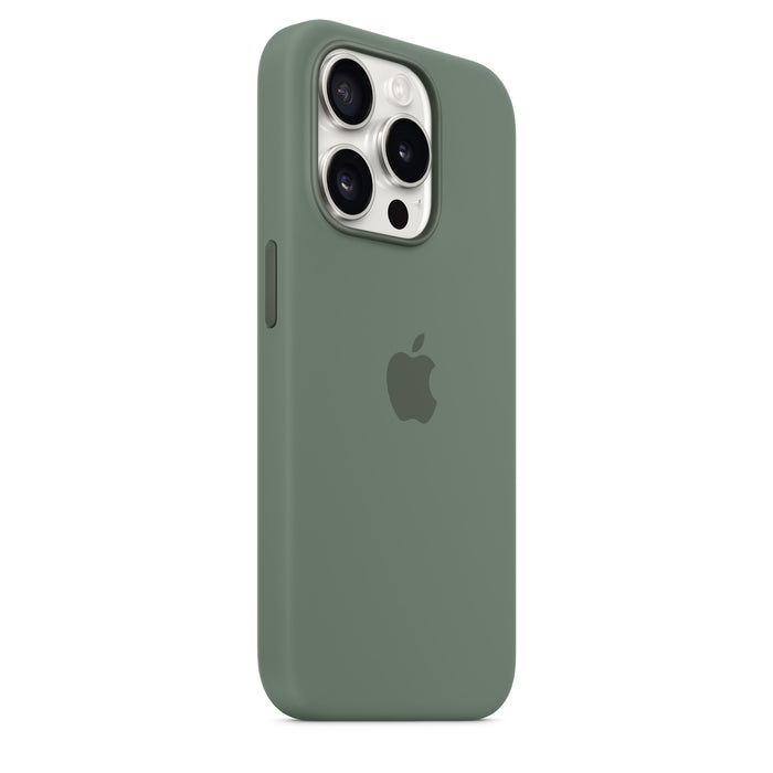 Get Apple Apple iPhone 15 Pro Silicone Case with MagSafe - Cypress in Qatar from TaMiMi Projects