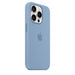 Get Apple Apple iPhone 15 Pro Silicone Case with MagSafe - Winter Blue in Qatar from TaMiMi Projects