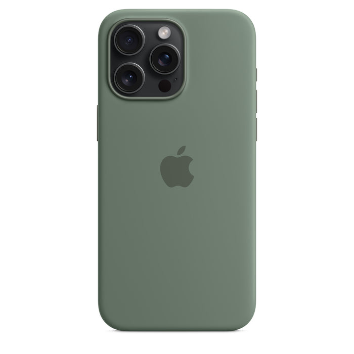 Get Apple Apple iPhone 15 Pro Max Silicone Case with MagSafe - Cypress in Qatar from TaMiMi Projects