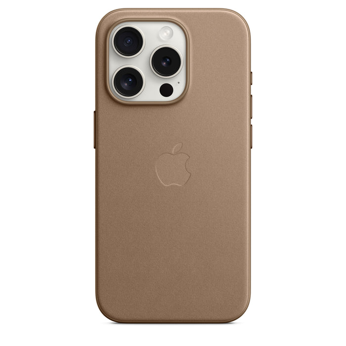 Apple iPhone 15 Pro FineWoven Case with MagSafe - Taupe